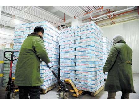 冷庫倉儲(木卡闆、木托盤、地(dì / de)台闆、自動化立體庫木托盤應用)